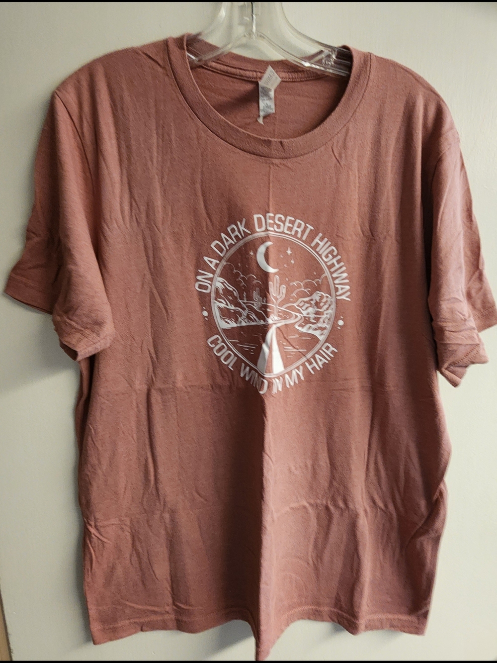 Bella Canvas Dusty Rose Short-Sleeve Graphic Tee